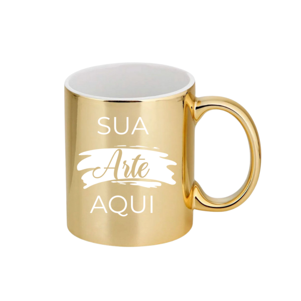 Caneca espelhada